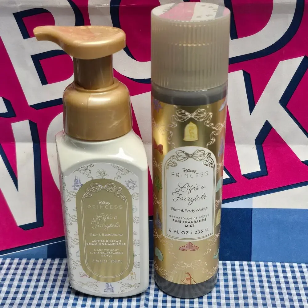 BBW Life's a Fairytale Gentle & Clean Foaming Hand Soap & Fragrance Mist Bundle